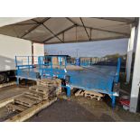 CHASE EQUIPMENT DL/5L Two Bay Steel Loading Dock and Platform, Serial No: 38155/1, SWL 9000kg, YoM