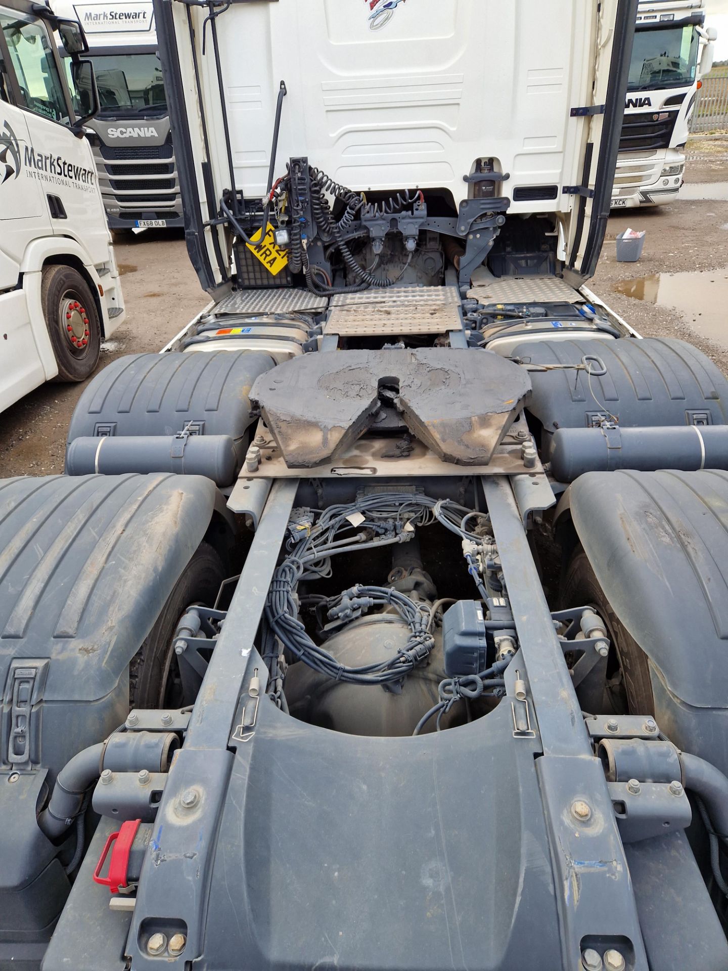 Scania R450 Next Generation 44T 6x2 Tractor Unit with Fridge Freezer, Registration No. FX21 WRA, - Image 6 of 10