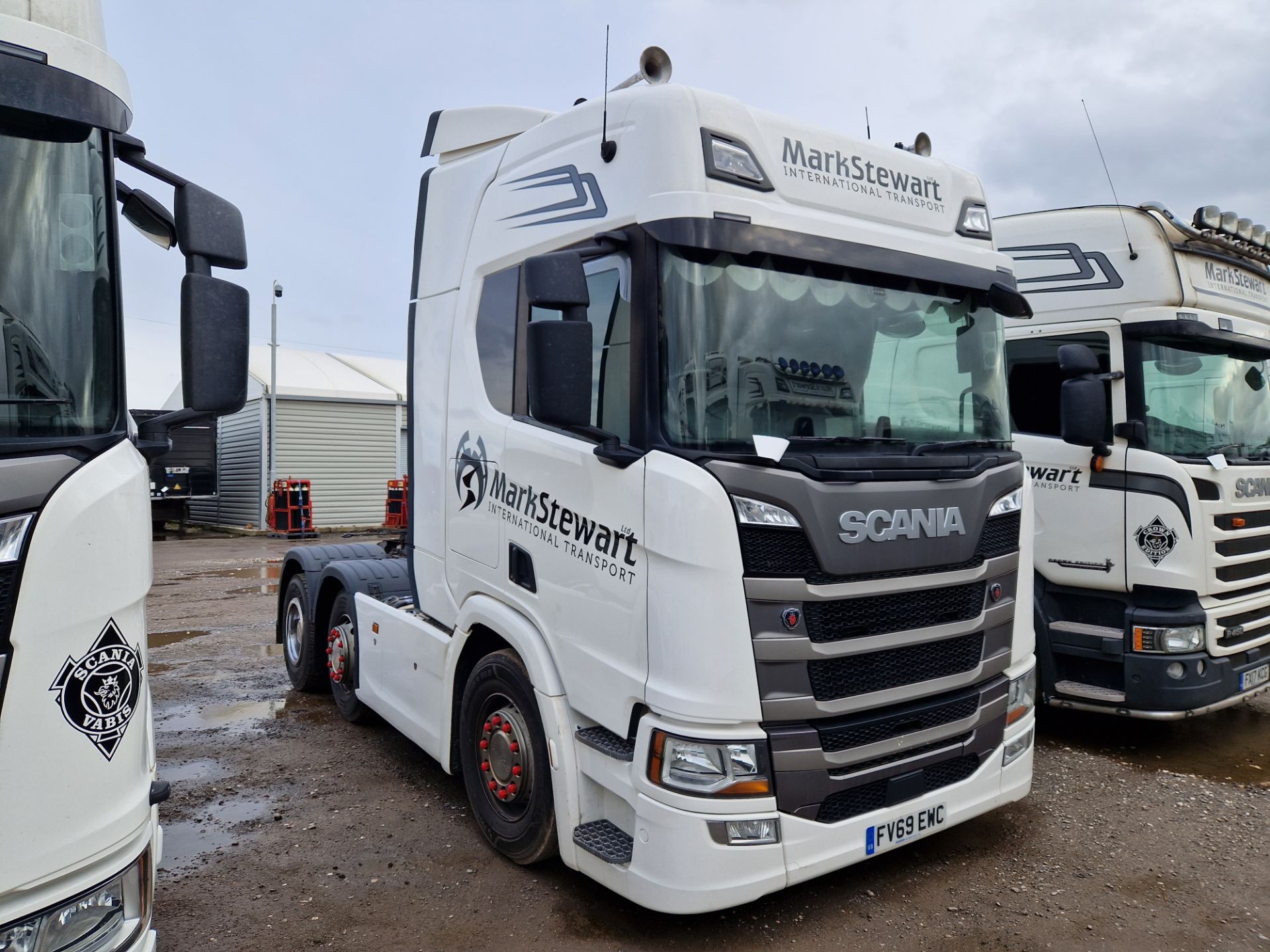 Scania R450 Next Generation 44T 6x2 Tractor Unit with Fridge Freezer (CAT S Vehicle), Registration