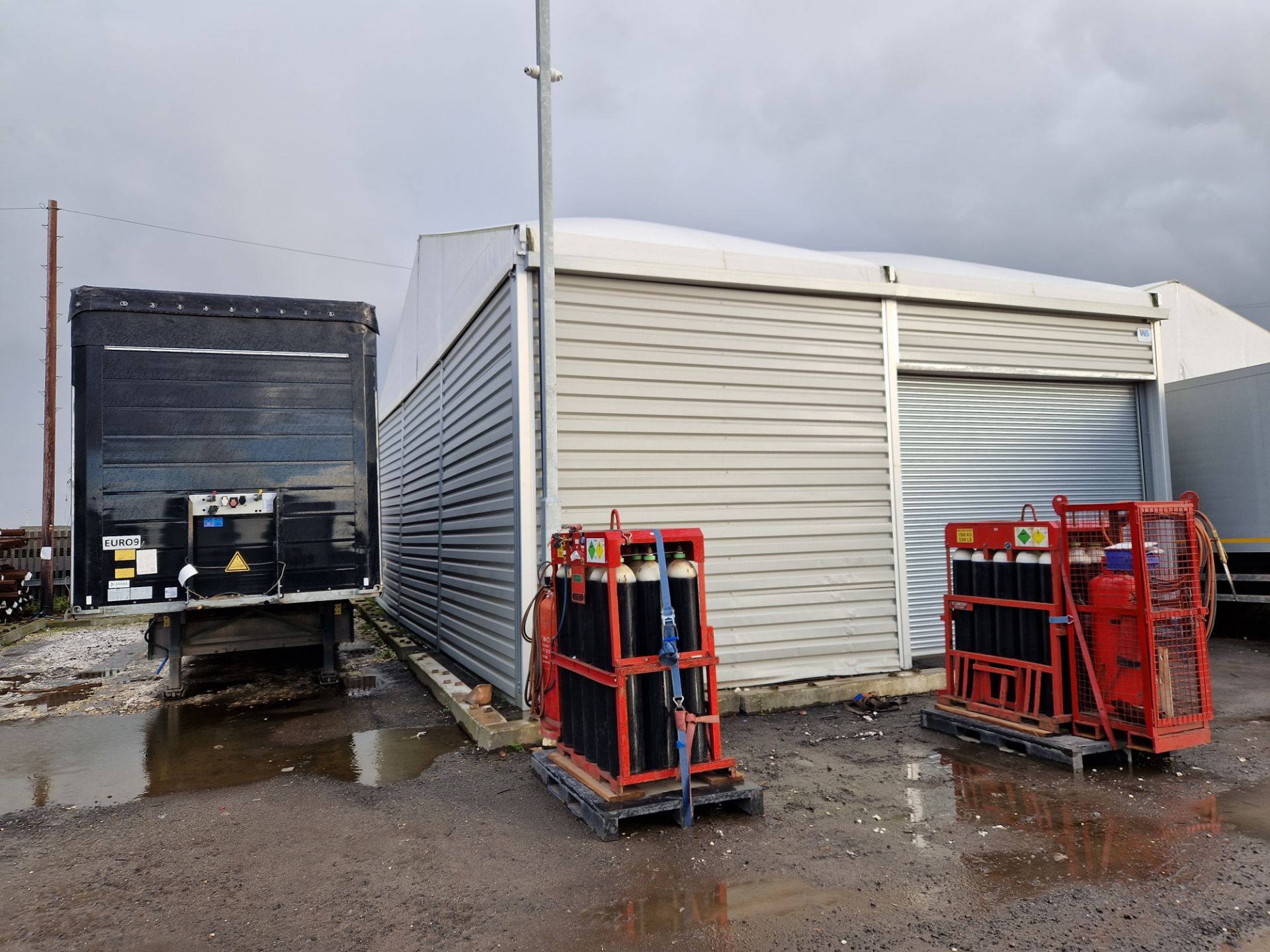 WS TEMPORARY BUILDINGS 15m x 10m Relocatable Building with Two 4.86m x 4.5m Roller Shutter Doors, 2m - Image 2 of 14