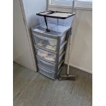 Four Drawer Plastic Storage Unit Please read the following important notes:- ***Overseas buyers -