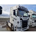 Scania S500 Next Generation 44T 6x2 Tractor Unit with Full Chassis Infill, Dura Bright Wheels, Low