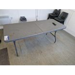 Folding Table Please read the following important notes:- ***Overseas buyers - All lots are sold