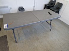 Folding Table Please read the following important notes:- ***Overseas buyers - All lots are sold