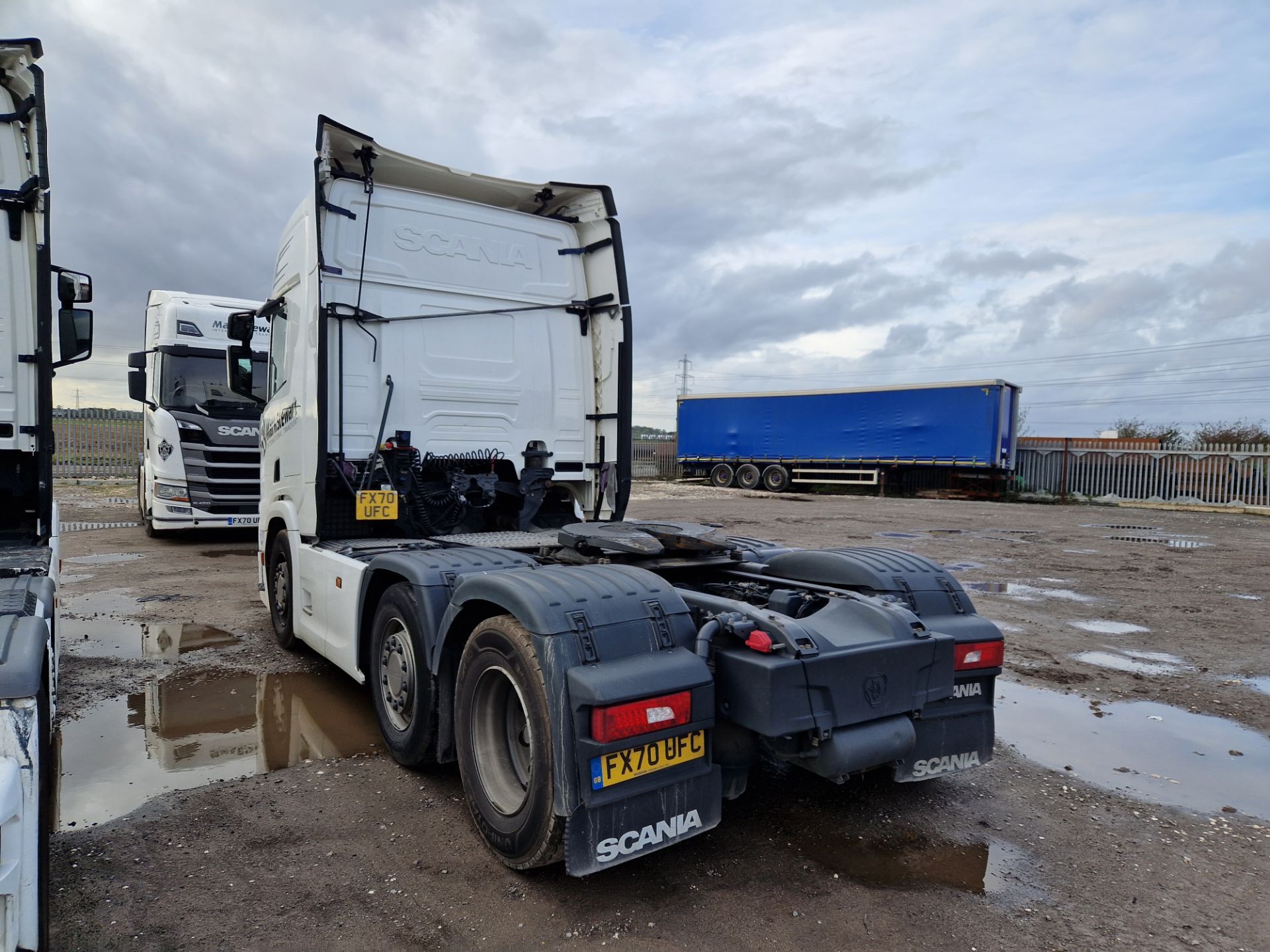 Scania R450 Next Generation 44T 6x2 Tractor Unit with Fridge Freezer, Registration No. FX70 UFC, - Image 4 of 9