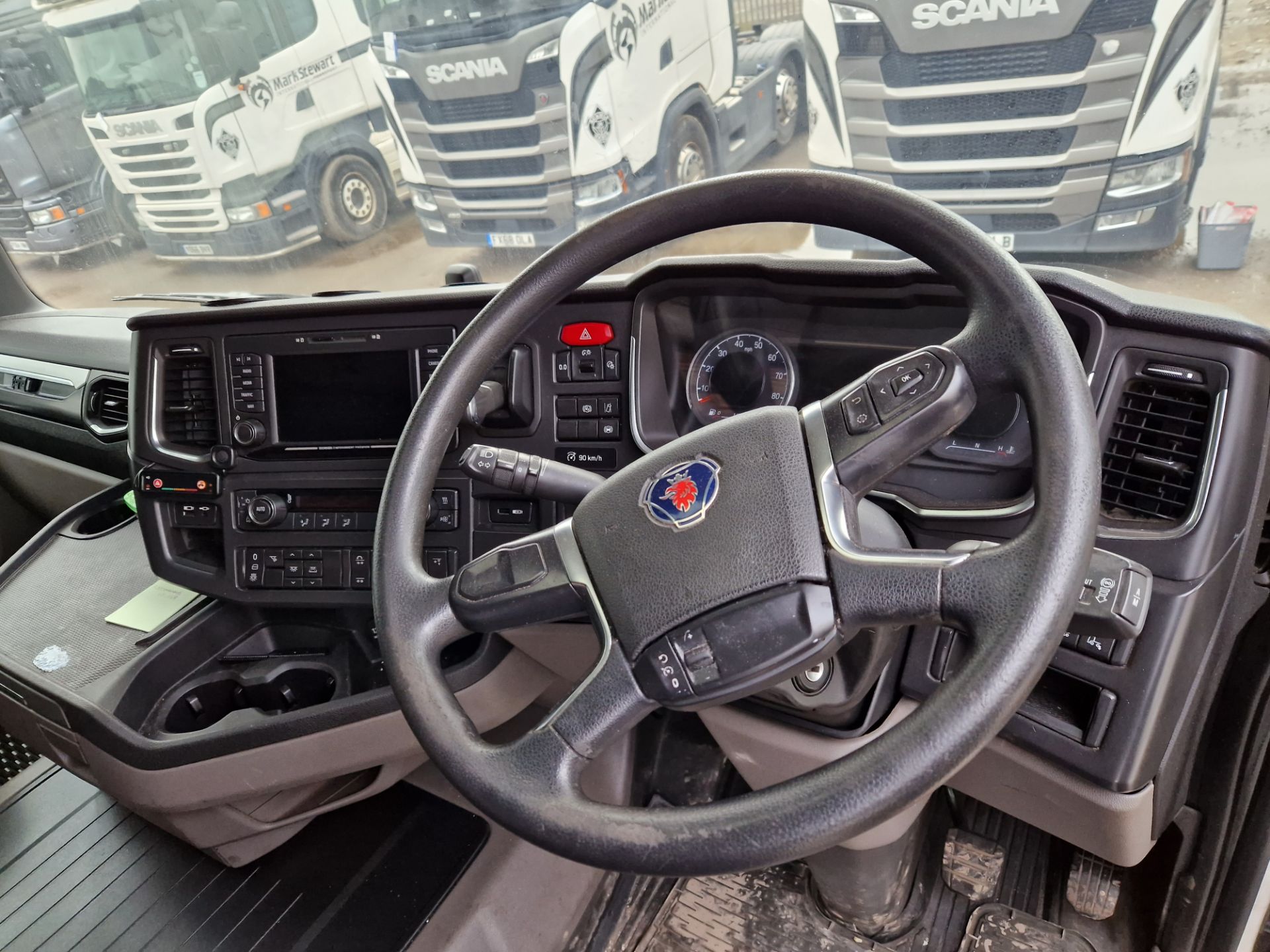 Scania R450 Next Generation 44T 6x2 Tractor Unit with Fridge Freezer (CAT S Vehicle), Registration - Image 8 of 9