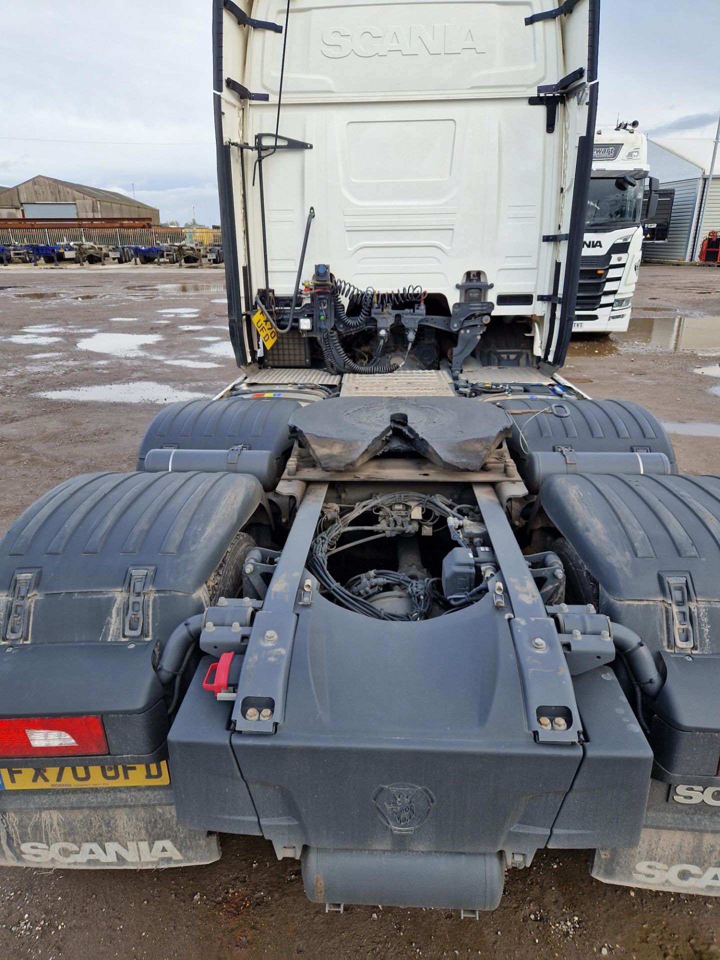 Scania R450 Next Generation 44T 6x2 Tractor Unit with Fridge Freezer, Registration No. FX70 UFD, - Image 5 of 9