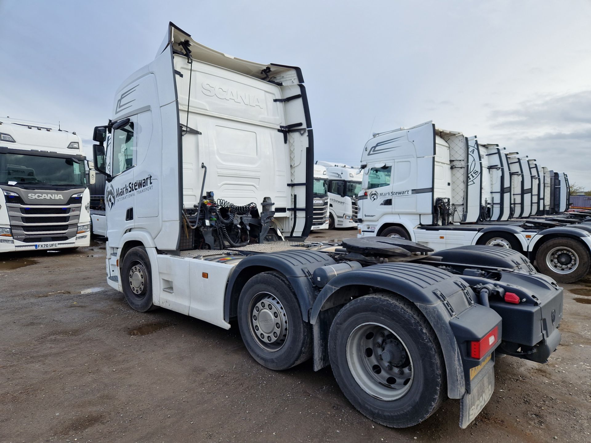 Scania R450 Next Generation 44T 6x2 Tractor Unit with Fridge Freezer, Registration No. FX70 UFD, - Image 3 of 9