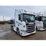 Scania R450 Next Generation 44T 6x2 Tractor Unit with Fridge Freezer, Registration No. FX21 WRA,