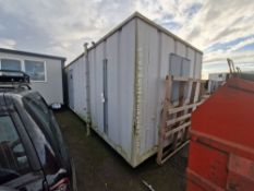 Modular Site Office, Approx. 9.7m x 3m x 2.5m (Reserve Removal Until Contents Cleared) (Electrics