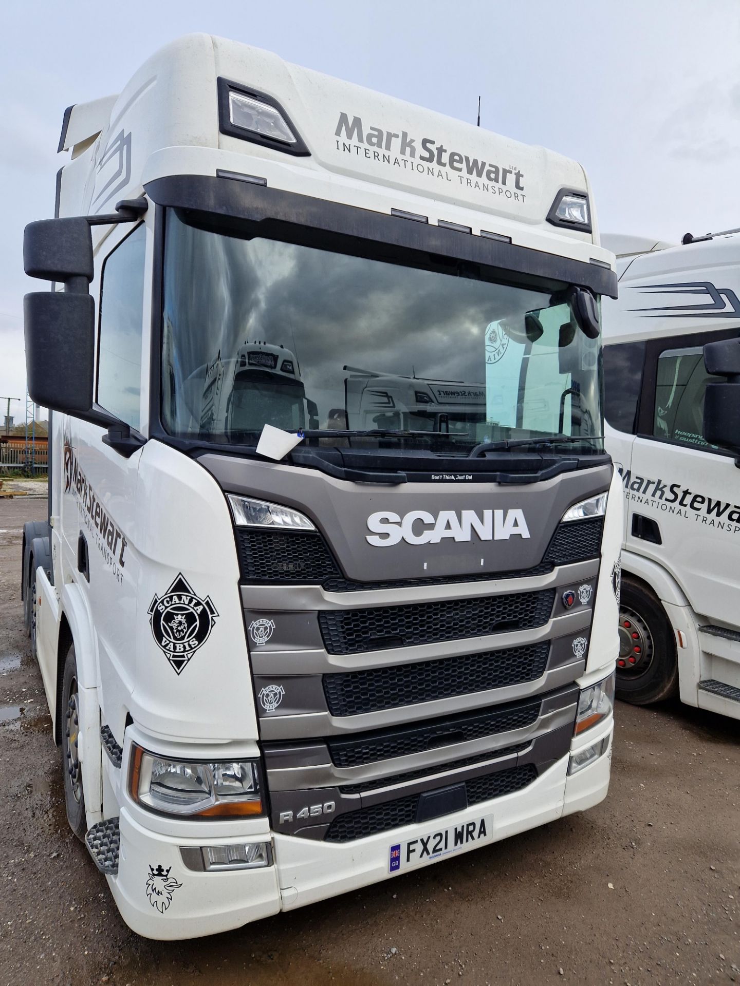 Scania R450 Next Generation 44T 6x2 Tractor Unit with Fridge Freezer, Registration No. FX21 WRA, - Image 7 of 10