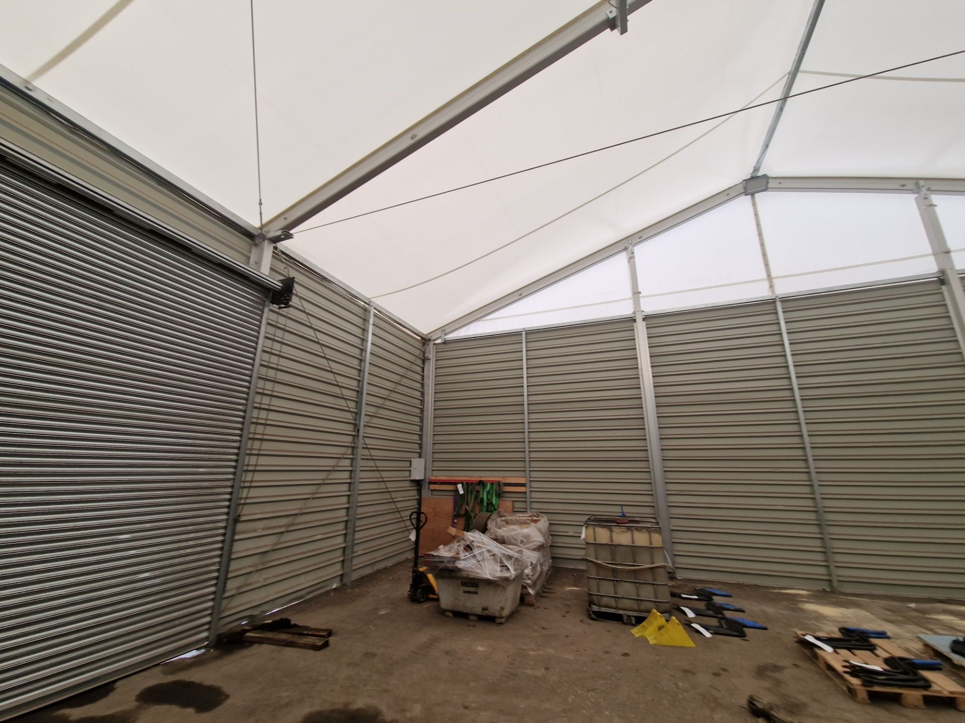 WS TEMPORARY BUILDINGS 15m x 10m Relocatable Building with Two 4.86m x 4.5m Roller Shutter Doors, 2m - Image 4 of 14