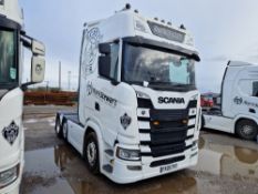 Scania S500 Next Generation 44T 6x2 Tractor Unit with Full Chassis Infill, Dura Bright Wheels, Low