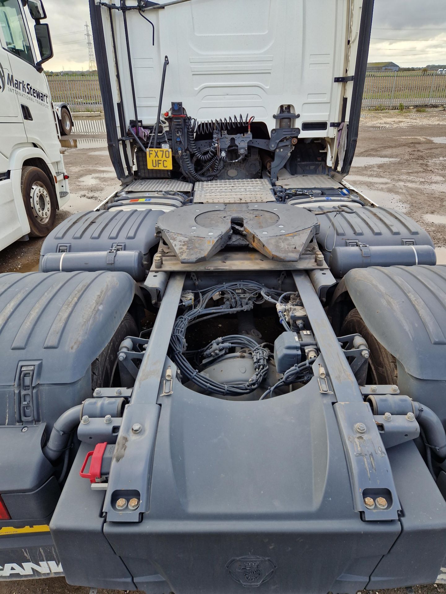 Scania R450 Next Generation 44T 6x2 Tractor Unit with Fridge Freezer, Registration No. FX70 UFC, - Image 5 of 9