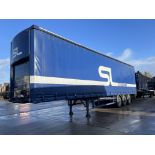 Fruehauf PXXR03 13.6m long Tri-Axle Curtainside Trailer, registration no. C153809, chassis/ serial