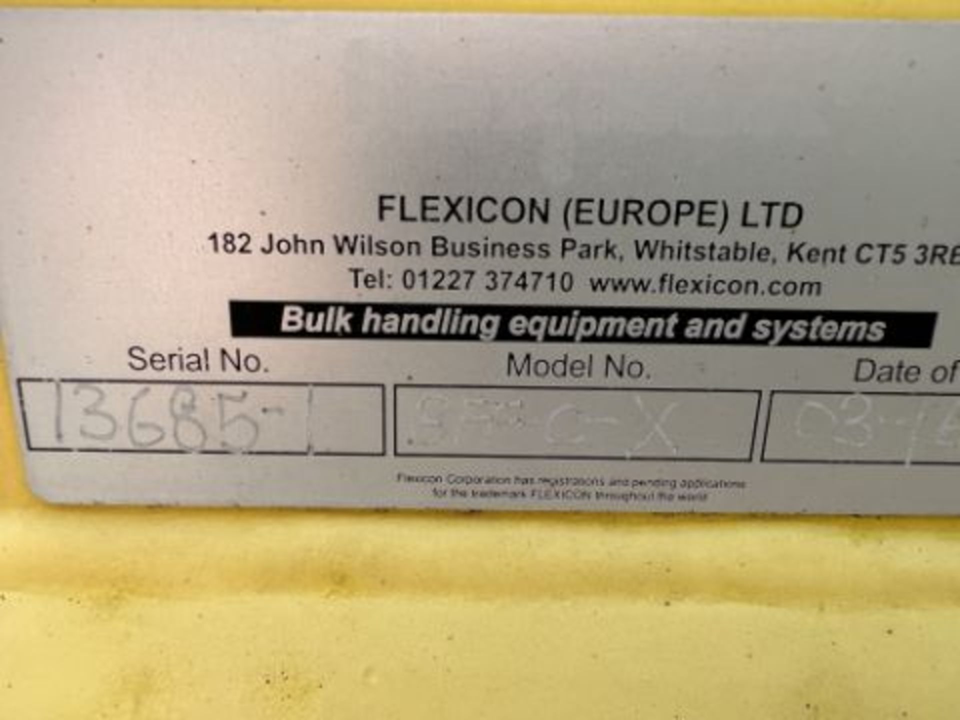 Flexicon Bag Emptier Please read the following important notes:- ***Overseas buyers - All lots are - Image 9 of 11