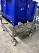 Mobile Dolav/ Pallet stand/ Trolley, approx. 1.26m x 1.06m x 0.8m high (dolav included) Please