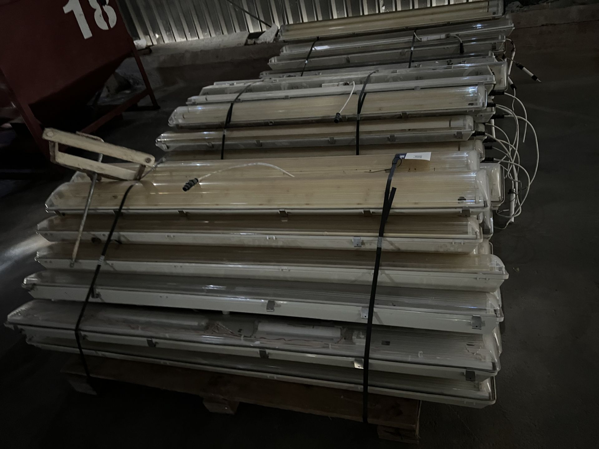 Three Pallets of Fluorescent Lighting Please read the following important notes:- ***Overseas buyers - Image 3 of 3