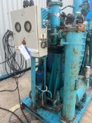 ABB Stal RS7K Compressor, SVA17E on skid, approx. 1.3 x 1.1 x 2.2m high Please read the following