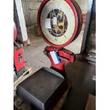 Avery Platform Dial Scale, platform approx. 50cm x 50cm, overall 0.7m x 0.5m x 1.2m high Please read