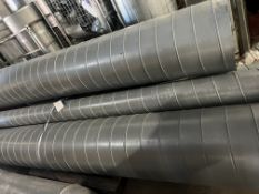 Pallet of Assorted Sized Tubes/ Pipes/ Chimneys, up to 3m long and 450mm dia. Please read the