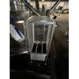 Two Storage Cages, approx. 35cm x 40cm x 90cm high and 60cm x 35cm x 1m high Please read the