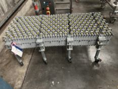 Consentina Roller Conveyor, approx. 60cm wide, adjustable height upto 3.6m Long Please read the