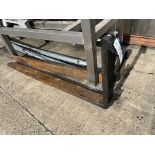 Pair of Pallet Tines, approx. 2.2m long Please read the following important notes:- ***Overseas