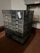 Pallet, containing 40 plastic trays, approx. 40cm x 60cm x 17cm Please read the following