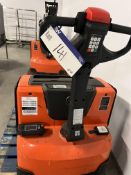 Toyota LWE180 Pedestrian Electric Pallet Truck, year of manufacture 2017 Please read the following