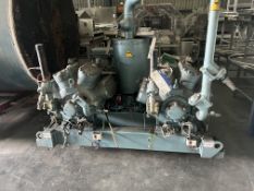 Two GEA Grasso Compressors, mounted on skid, with control panel Please read the following