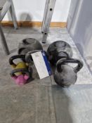 Various Weights, including Medicine Balls, Kettle Bells, Weight Plates, as set out Please read the