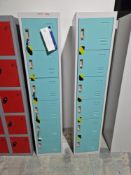 Two 6 Door Personal Lockers Please read the following important notes:- ***Overseas buyers - All