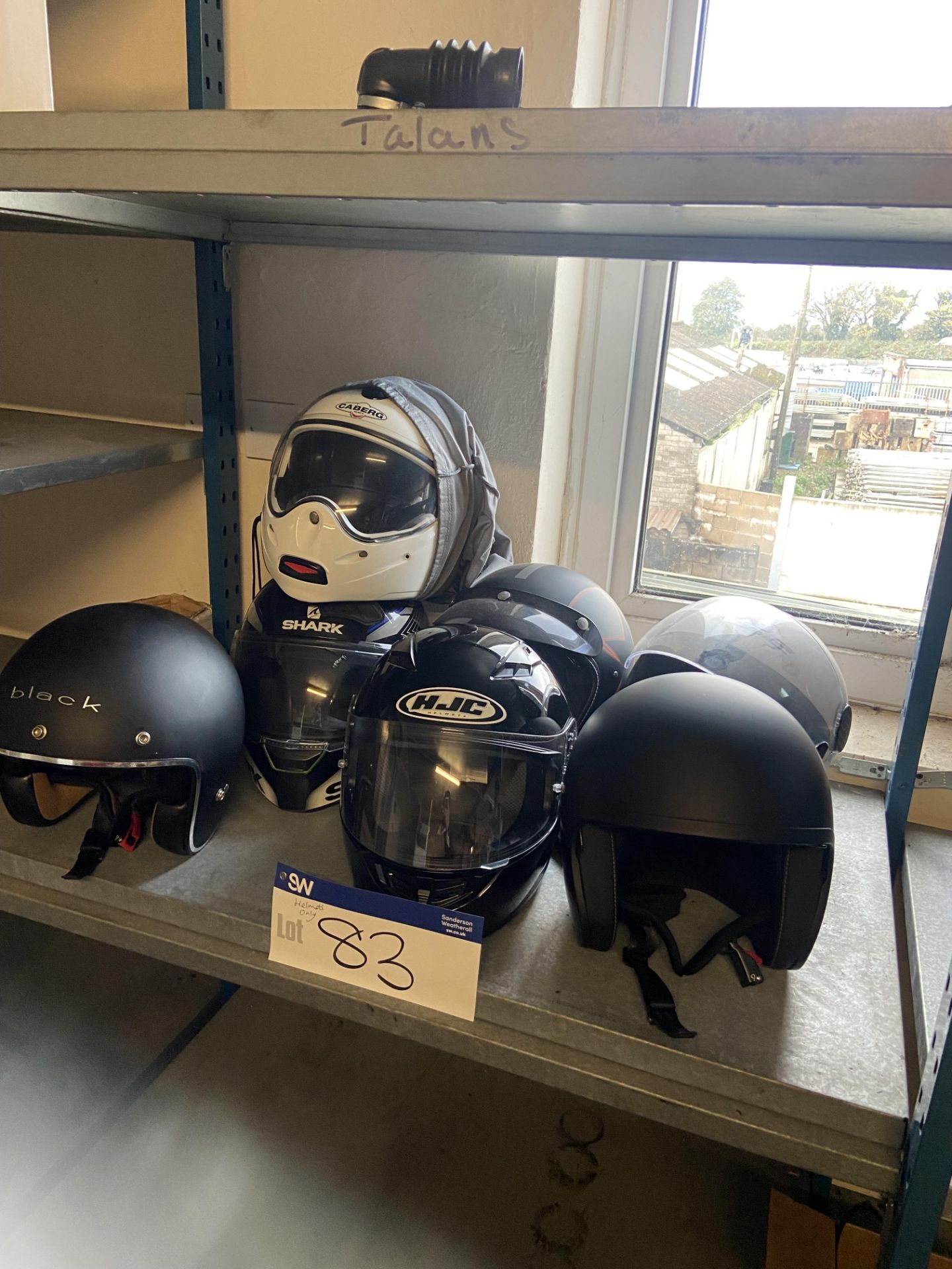 Six Assorted Helmets (This lot is subject to 0% VAT on Hammer Price) Please read the following - Image 2 of 2