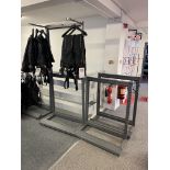 Five Bays Steel Display Racking (excluding contents) (reserve removal until contents clear) Please