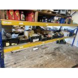 Remaining Unlotted Contents of Single Bay Steel Pallet Rack (excluding lot 96) Please read the