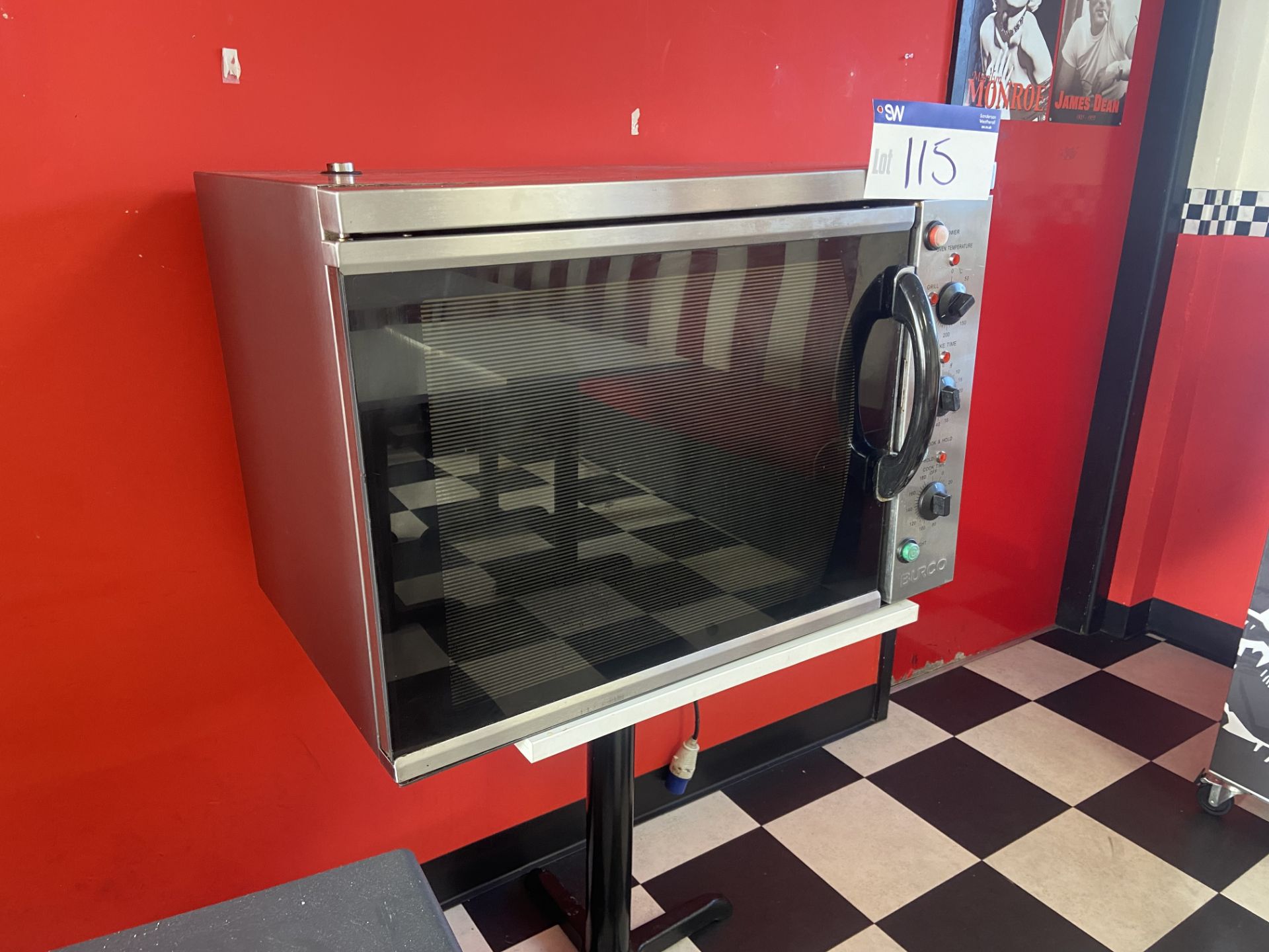 Burco Electric Oven/ Grill Please read the following important notes:- ***Overseas buyers - All lots