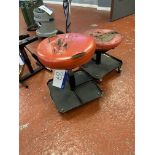 Two Mechanics Stools Please read the following important notes:- ***Overseas buyers - All lots are