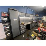 Sealey SUPERLINE PRO WORKSHOP CUPBOARDS & BENCHING UNITS, approx. 4.9m long Please read the