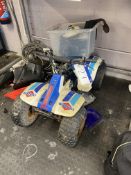 Mini Moto Quad (known to require attention) Please read the following important notes:- ***