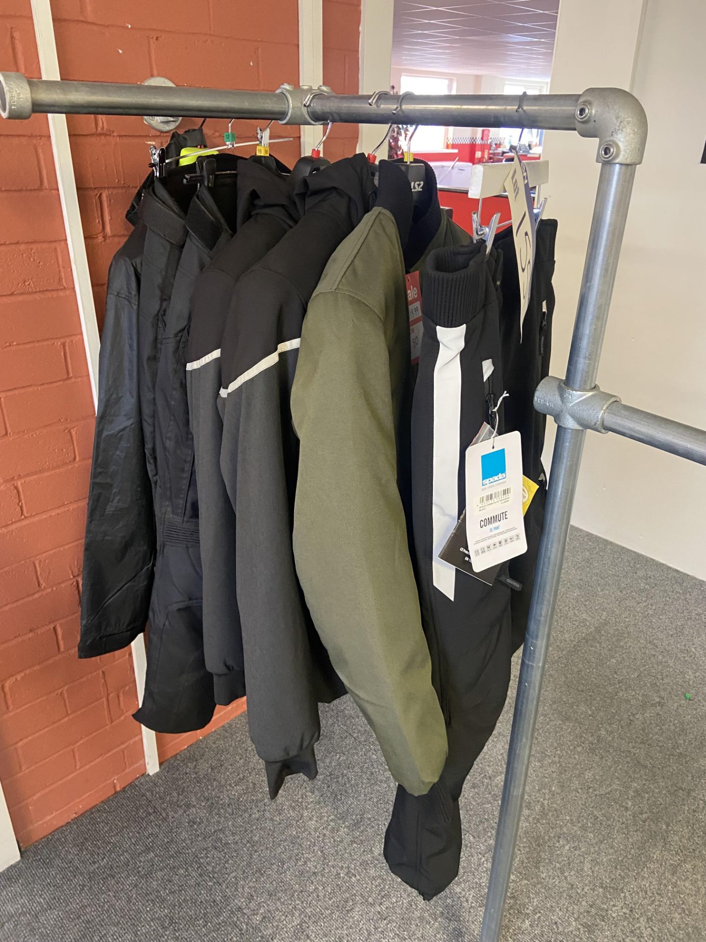 Assorted Outerwear Garments, on one hanging rail Please read the following important notes:- *** - Image 2 of 2