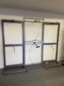 Three Bay Display Rack Please read the following important notes:- ***Overseas buyers - All lots are