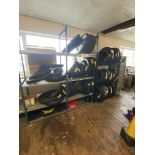 Assorted Tyres, in three bays of racking Please read the following important notes:- ***Overseas