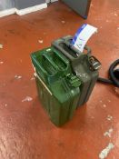 Two Jerry Cans Please read the following important notes:- ***Overseas buyers - All lots are sold Ex