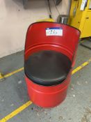 Oil Drum Seat Please read the following important notes:- ***Overseas buyers - All lots are sold