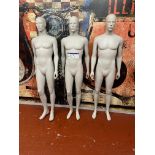 Three Male Mannequins Please read the following important notes:- ***Overseas buyers - All lots