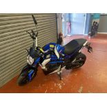 Lexmoto CYPHER ELECTRIC MOPED, registration no. WJ22 TZH, date first registered 20/05/22, WITH