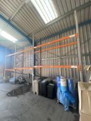Dexion Speedlock S Three Bay Two Tier Pallet Rack, approx. 8.3m long x 900mm x 4.2m high (reserve