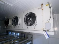 TRIPLE FAN BLAST FREEZER CHILLER UNIT, understood to be manufactured by Alfa Laval, model 1LBES563GD