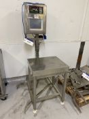 Hellenic Stainless Steel Digital Weighing Unit, 60kg x .2kg, 600mm x 500mm on platform, with